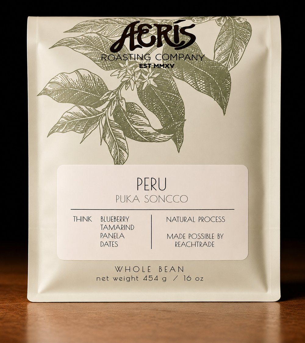 Puka Soncco coffee bag